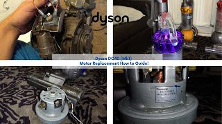 How to replace the motor in a Dyson DC40!