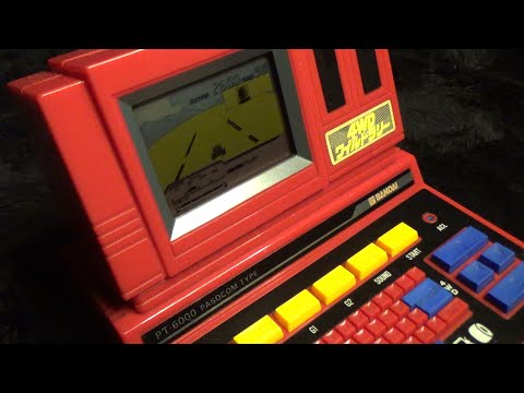 レトロ 電子ゲーム】バンダイ 4WD ワイルドラリー レース 悪路