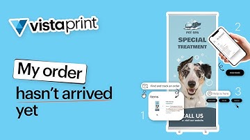My Vistaprint order hasn