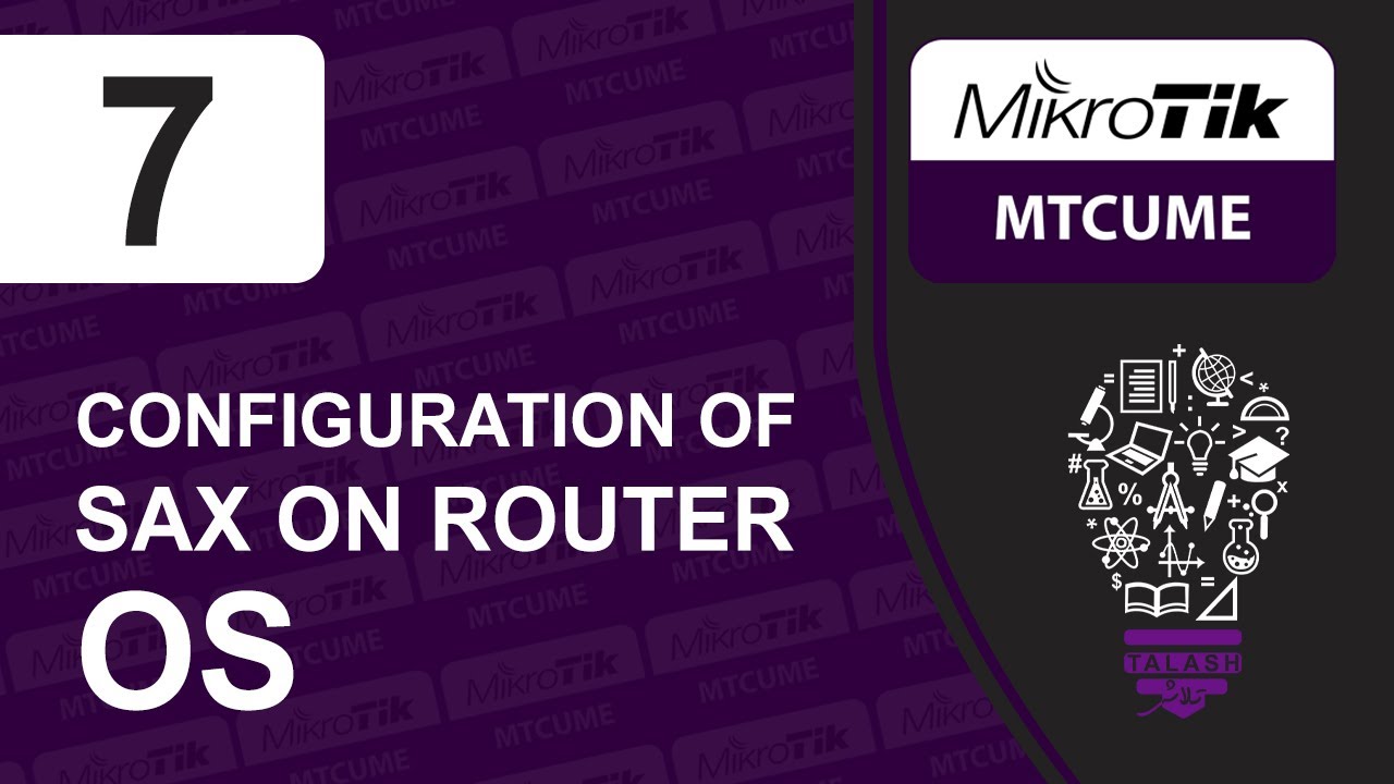 Sax Router Configuration of SAX on Router OS - YouTube