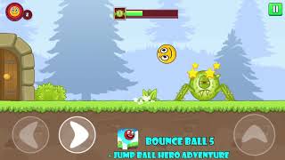 Bounce Ball 5 - Jump Ball Hero Adventure screenshot 5