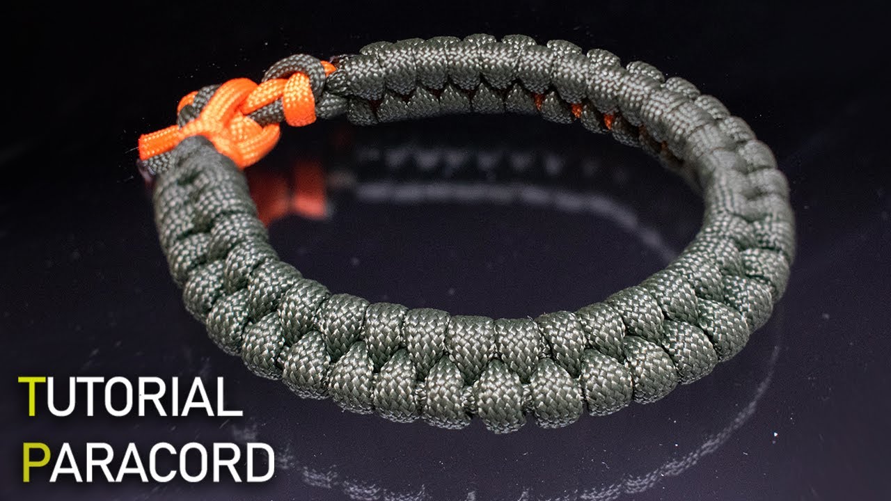 ¿Porqué no? pulsera paracord nudo cascabel o nudo Rattlesnake