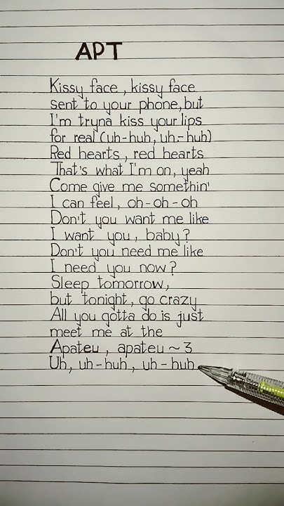 apt-ros-and-bruno-mars-lyrics-apt-ros-song-lyrics-brunomars