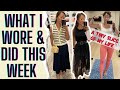 REAL LIFE OUTFITS & LIFE | WHAT I WORE IN A WEEK