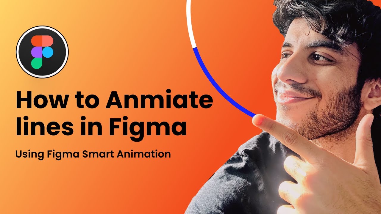 How to animate lines or path in Figma - Figma Tutorial - YouTube