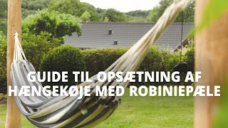 Hængekøje Med Robiniepæle - En Ker Vinder