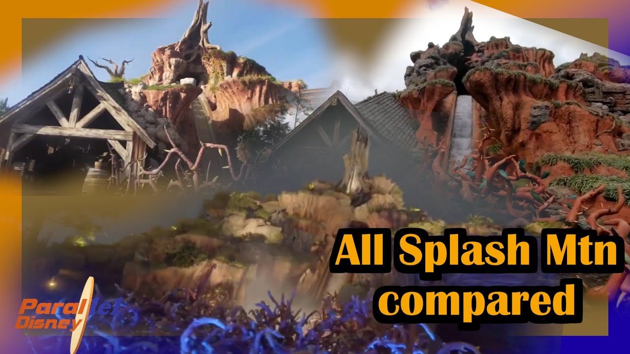 Splash Mountain: A Comparison of the World's Most Iconic Log Flume Rides