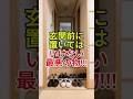 玄関前に「これ」絶対置かないで!