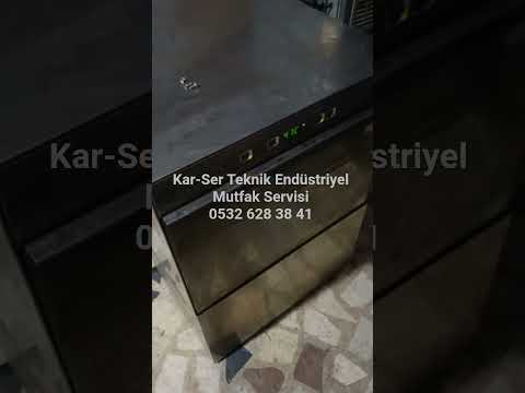 Elektrolux teknik servisi — Electrolux endüstriyel bulaşık makinesi saha videosu, Kar-Ser Teknik