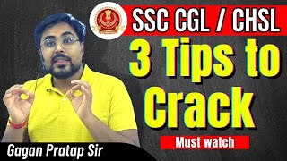 How to Crack SSC PRE in 30 Days | Gagan Pratap Sir | SSC CGL / CHSL 2020 Strategy
