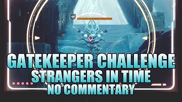 Vault Of Glass Raid: MASTER GATEKEEPER STRANGERS IN TIME CHALLENGE! (No Commentary) - Destiny 2