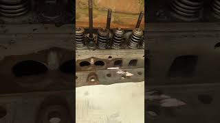 Triumph Vitesse cylinder head cleaning
