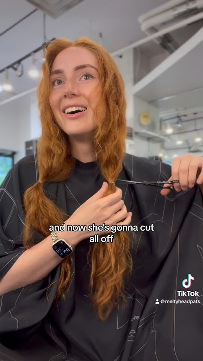  Long to Short Hair Transformation • #hairtransformation # ...