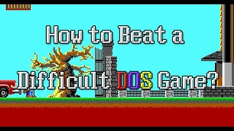 How to use js-dos to beat difficult DOS games.