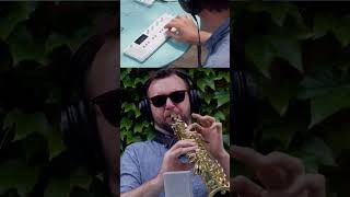 Op-1 Field + Soprano 🎷= ❤️🎶 @teenageengineering #teenageengineering #saxophone  #synth #spring