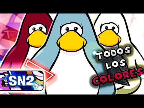 ☯? ¿CÓMO TENER EL COLOR BLANCO, GRIS Y TODOS EN SUPER CLUB PENGUIN  CLASSIC? ?☯ - YouTube