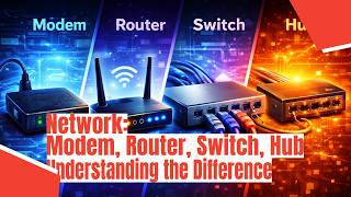 Network Modem Vs Router Vs Switch Vs Hub Understanding The Difference