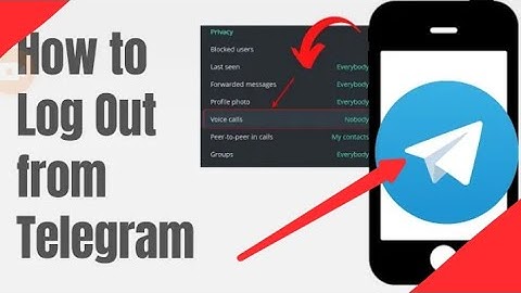 How to Log Out of Your Telegram Account (Android)