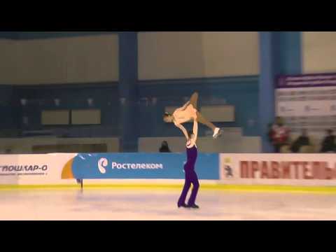 Кубок России   Ростелеком 2015 2016, 2 й Пары, МС  КП 4 Т  КУЗНЕЦОВА  С  СТЕПАНОВ ПРМ