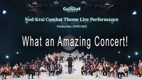 Live Performance of the Nod-Krai Combat Theme - Genshin Impact