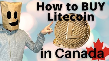 How to Buy LITECOIN in CANADA (FOR BEGINNERS) - Simple Step by Step Guide for Canadians (LTC)