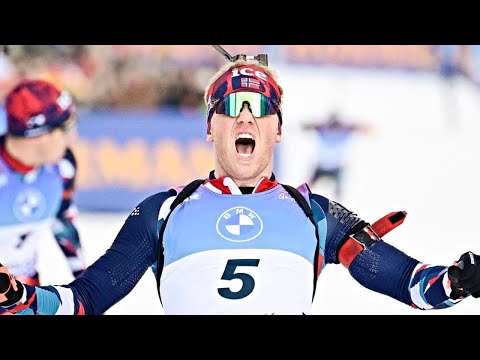 BIATHLON - Les Norvégiens raflent tout au nez et à la barbe de Jacquelin : résumé de la poursuite