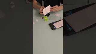 cambio protezione Redmi 14 pro +. #unboxing #asmr