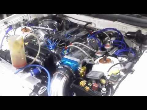 Supra MK3 MA70 Drag - First startup of my new 7MGTE