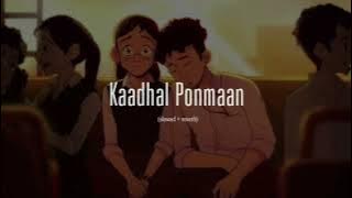 Kaadhal Ponmaan (𝐬𝐥𝐨𝐰𝐞𝐝   𝐫𝐞𝐯𝐞𝐫𝐛)🤍
