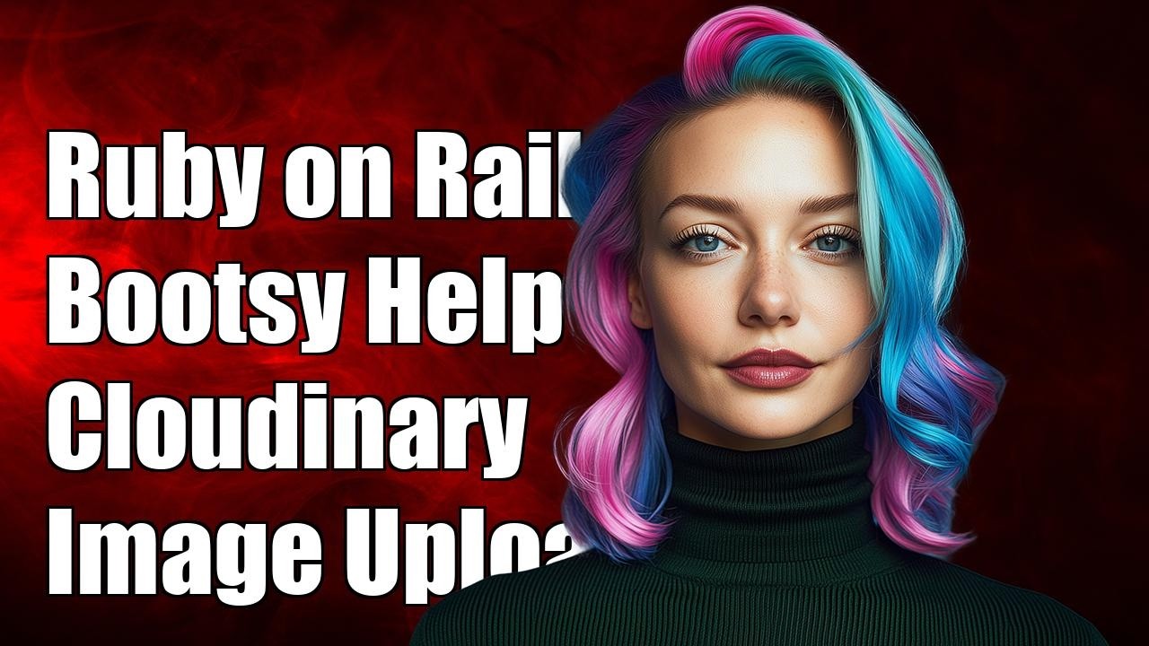 Ruby on rails bootsy + cloudinary upload image trouble - YouTube