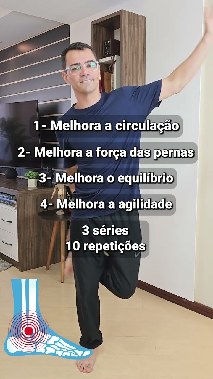 Siga-me e acabe com a dor no tornozelo ?