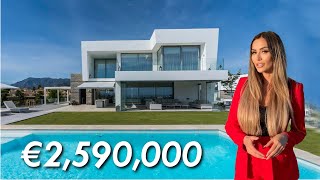 €2.6 Million Luxury Marbella Villa with Stunning SEA Views| Marbella Spain Villa Tour