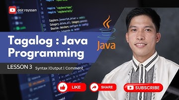 Java Lesson 3 |  Syntax, Output & Comments Explained for Beginners!