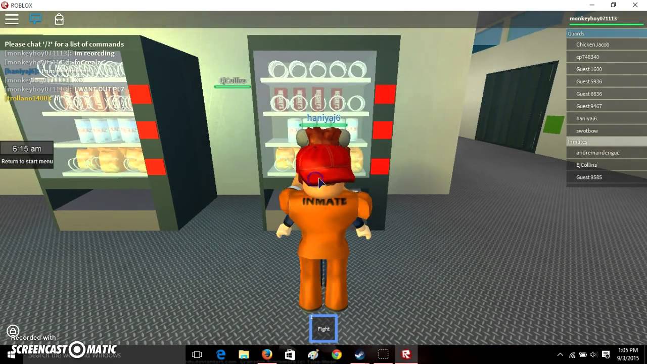 playing feed a minion and prison life