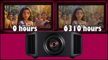 JVC DLA-N7 Inside Cleaning - 6310 Hours of Use