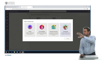 Crear un equipo | 78/109 | UPV