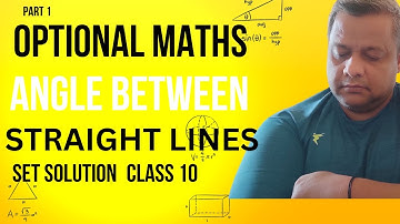 Lecture 1 | Angle Between Straight Lines | Coordinate Geometry | SEE OPT. Math by Softbyte