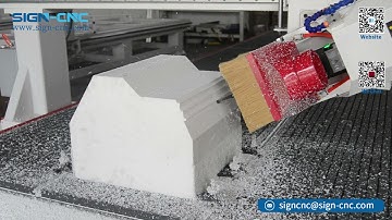 A8 2060 C8 4 axis ATC CNC router working video