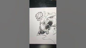 Serious punch #saitama #garou #onepunchman #speeddrawing #drawing #fyp #viral