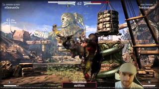 MKX - D'Vorah vs Cassie Cage - GREAT GAME