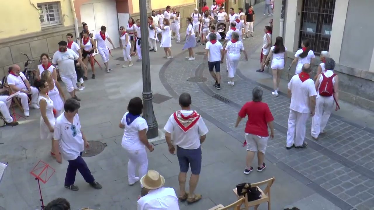 Plaza Dantza   Sanfermines 2022