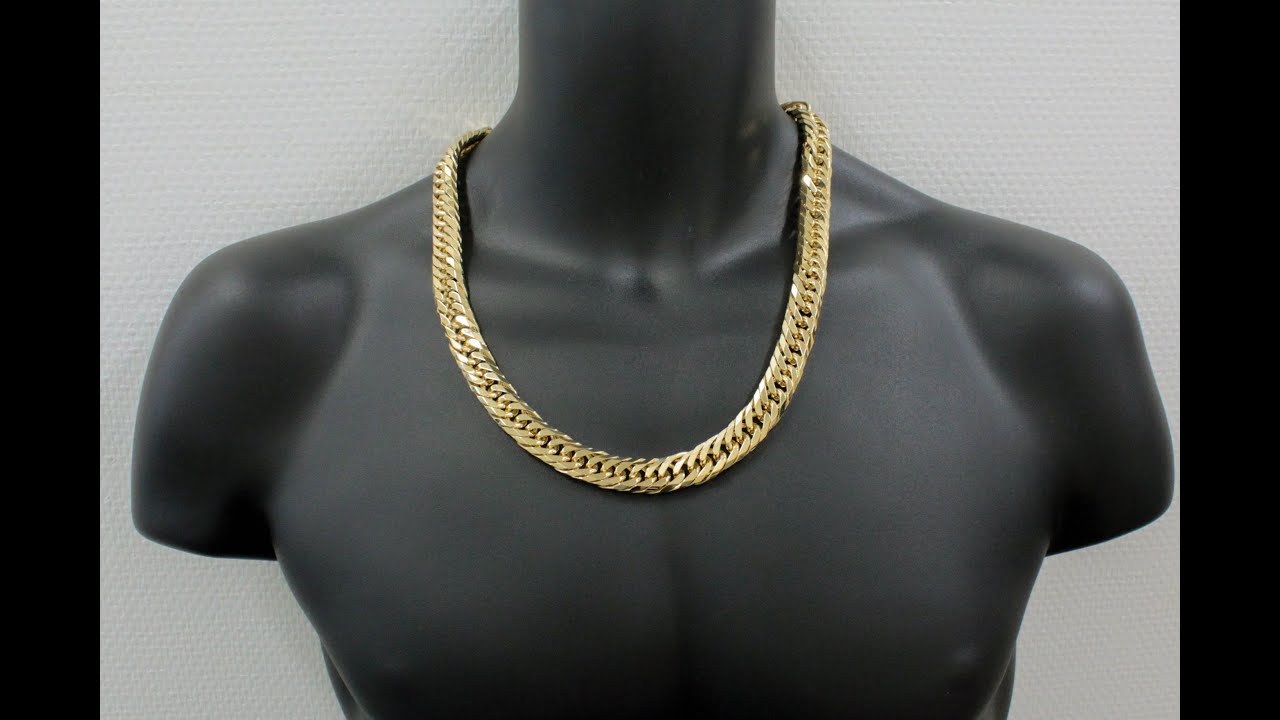 K18イエローゴールド製 8面トリプル 喜平ネックレス 0g 60cm 18k Gold Flat Link Chain Necklace Youtube K18イエローゴールド製 8面トリプル 喜平ネックレス 0g 60cm 18k Gold Flat Link Chain Necklace Youtube
