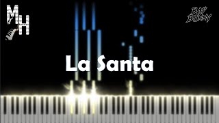 Bad Bunny - La Santa | Piano Cover + Sheets + MIDI | Magic Hands