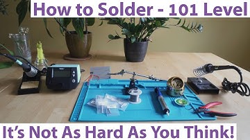 Learn How to Solder - a How to Guide with Equipment Recommendations - Repair Your Game Consoles!