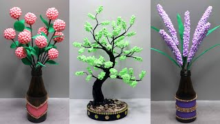 Download Lagu 3 Ide Kreatif Bunga Hias menggunakan Bola Gabus | Thermocoal Ball Flowers | Foam Beds Flowers MP3