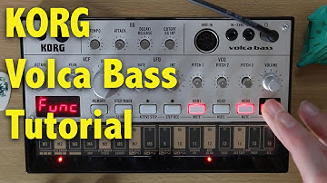 KORG Volca Bass Full Tutorial