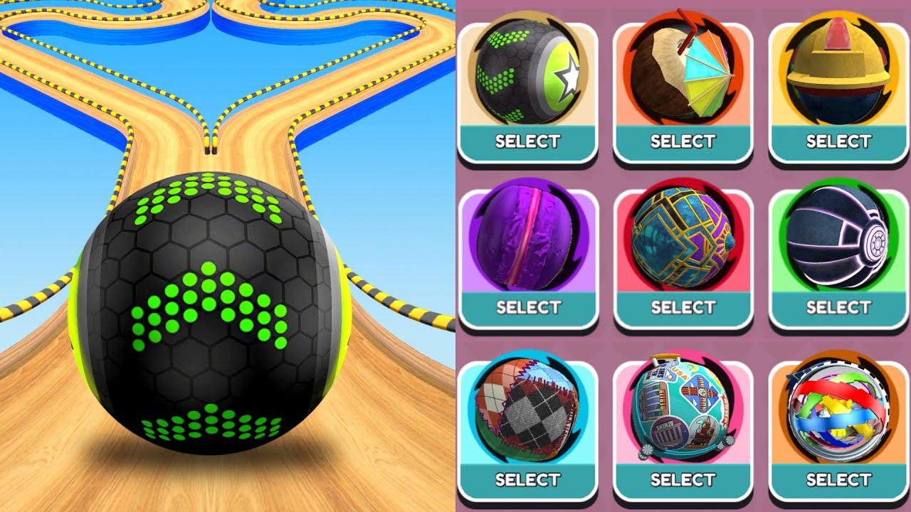 Going Balls Speedrun, Funny Fails Vs Challenge, Portal Run, Hard Level Android, iOS Gameplay 62