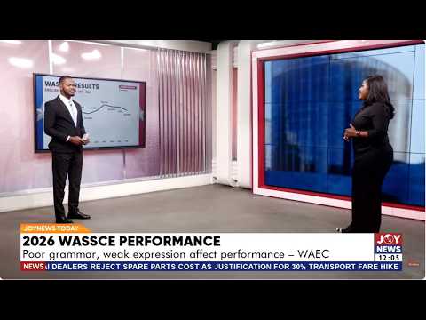 WAEC blames social media language, poor grammar for weak WASSCE performance | JoyNews Today