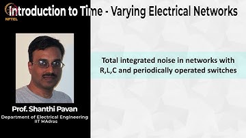 78. Total integrated noise in networks with R,L,C and periodically operated switches
