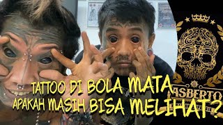 TATTOO DI BOLA MATA,APAKAH MASIH BISA MELIHAT? | EYEBALL TATTOO